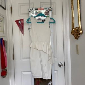 White Lulus here and vow dress good condition